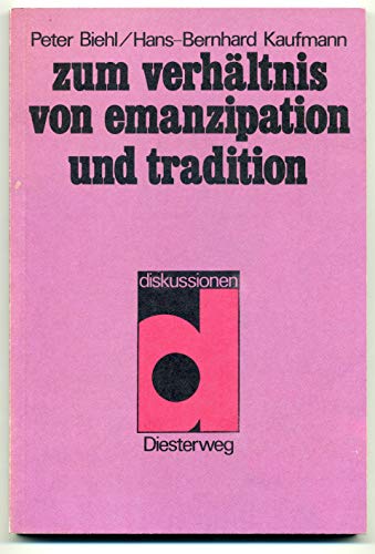 Beispielbild fr Zum Verhltnis von Emanzipation und Tradition. Elemente einer religionspdagogischen Theorie zum Verkauf von CSG Onlinebuch GMBH