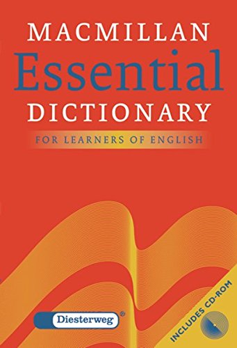 9783425710020: Macmillan Essential Dictionary for Learners of English: with CD-ROM