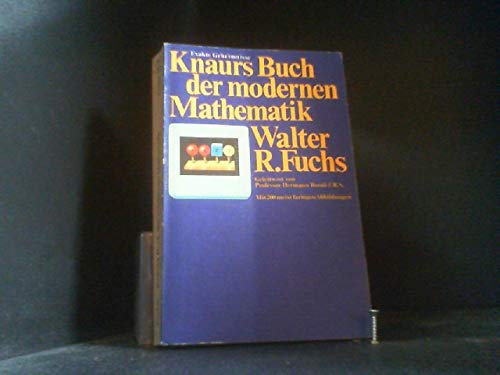 Imagen de archivo de Knaurs Buch Der Modernen Mathematik a la venta por medimops