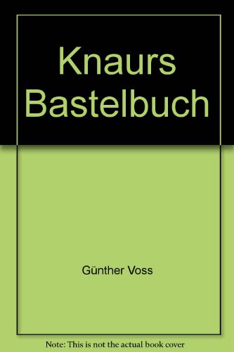 Stock image for Knaurs Bastelbuch for sale by medimops