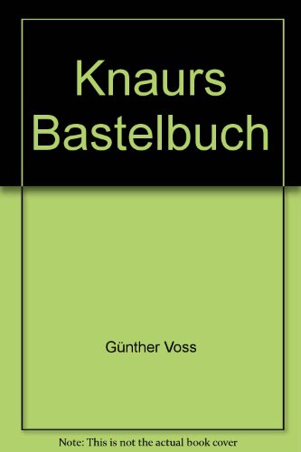 9783426003343: Knaurs Bastelbuch