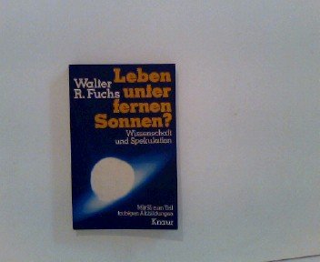 Stock image for Leben unter fernen Sonnen ?. Wissenschaft und Spekulation. for sale by Versandantiquariat Felix Mcke