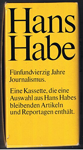 Imagen de archivo de Leben Fur Den Journalismus: Band 4 - Reden Und Antworten a la venta por Persephone's Books