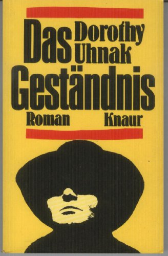 9783426007198: Das Gestndnis. - Uhnak, Dorothy