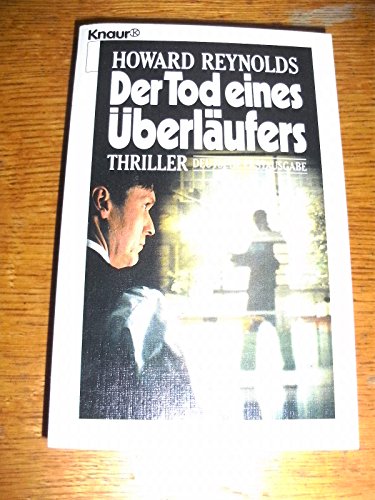 Beispielbild fr Der Tod eines berlufers - Thriller zum Verkauf von Sammlerantiquariat