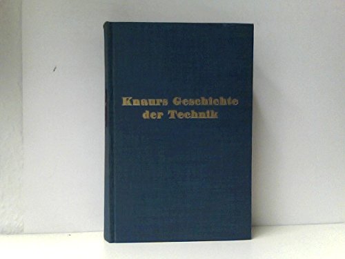 Stock image for Knaurs Geschichte der Technik for sale by Versandantiquariat Felix Mcke