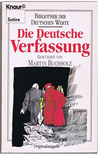Stock image for Die deutsche Verfassung. Bibliothek der deutschen Werte. ( Satire). for sale by Versandantiquariat Felix Mcke