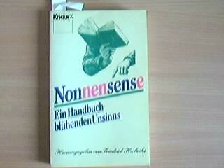 9783426029985: Nonnensense. Ein Handbuch blhenden Unsinns