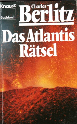 Beispielbild fr DAS ATLANTIS-RTSEL Mit 15 Fotos und 23 Textabbildungen zum Verkauf von German Book Center N.A. Inc.