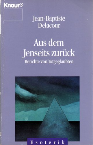 Beispielbild fr Aus dem Jenseits zurck zum Verkauf von Antiquariat Armebooks