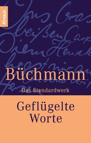 Beispielbild fr GEFLGELTE WORTE zum Verkauf von German Book Center N.A. Inc.