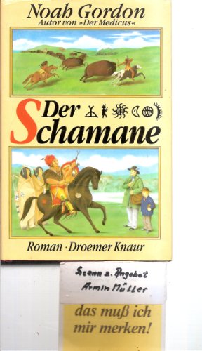 Stock image for Der Schamane. Aus dem Amerikanischen bersetzt von Klaus Berr. for sale by Antiquariat & Verlag Jenior