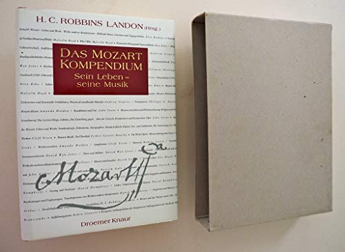 Stock image for Das Mozart-Kompendium. Sein Leben - seine Musik. for sale by Antiquariat Kai Gro