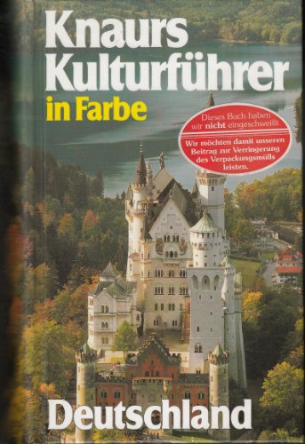 Beispielbild für KNAURS KULTURFUHRER IN FARBE Deutschland zum Verkauf von Discover Books
