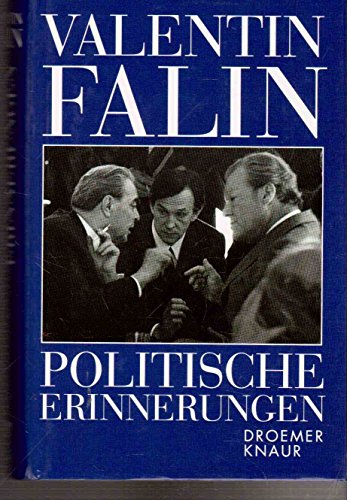 Beispielbild fr Politische Erinnerungen zum Verkauf von Versandantiquariat Felix Mcke