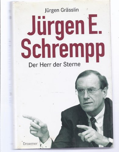 Imagen de archivo de Jrgen E. Schrempp - Der Herr der Sterne a la venta por Gabis Bcherlager