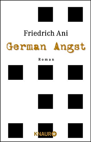 Imagen de archivo de German Angst. a la venta por Better World Books
