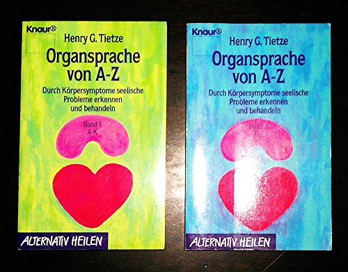 9783426760284: Organsprache von A - Z - Band 2 L-Z (Alternativ Heilen)