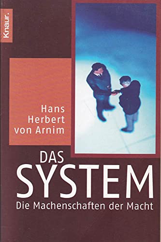 Beispielbild fr Das System. zum Verkauf von Bookmans