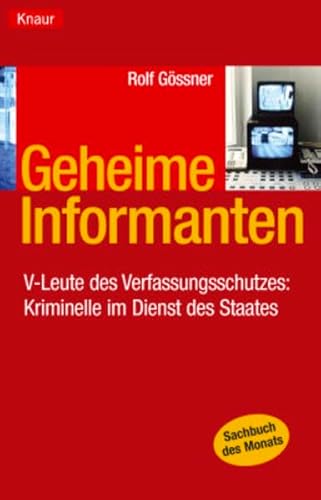 Beispielbild fr Geheime Informanten zum Verkauf von medimops