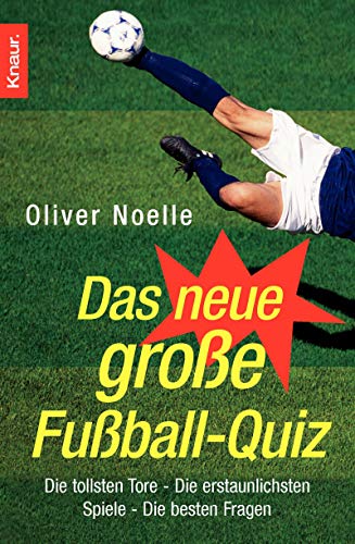Stock image for Das neue groe Fuball-Quiz for sale by NEPO UG