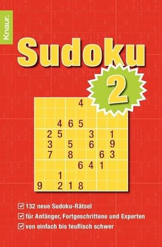 Beispielbild fr Sudoku 2: Das spannenste Zahlenrtsel der Welt zum Verkauf von medimops