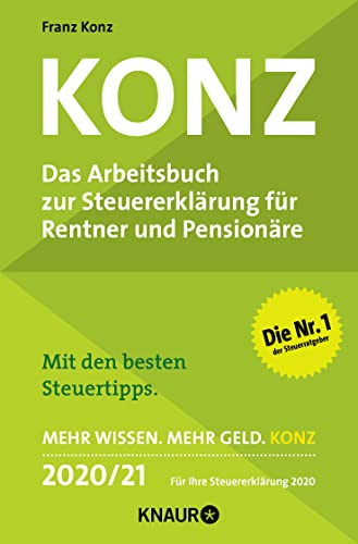 Beispielbild fr Konz: Das Arbeitsbuch zur Steuererklrung fr Rentner und Pensionre zum Verkauf von medimops