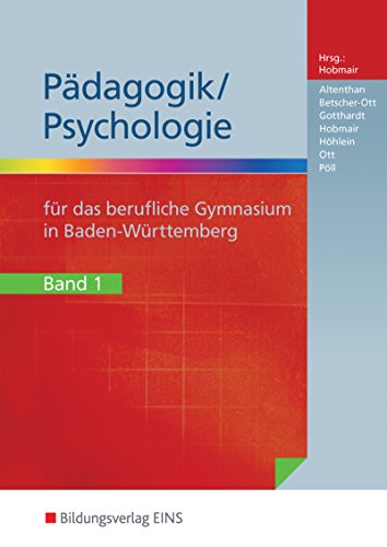 Beispielbild fr Pdagogik/Psychologie fr das Berufliche Gymnasium in Baden-Wrttemberg zum Verkauf von rebuy recommerce GmbH