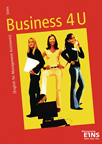 Imagen de archivo de Business For You / Business For You - English for Management Assistants English for Management Assistants / Schlerband a la venta por Buchpark