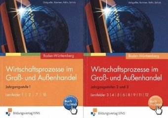 9783427138587: Wirtschaftsprozesse im Gro- und Auenhandel. Gesamtpaket Schlerbnde 1 + 2. Baden-Wrttemberg