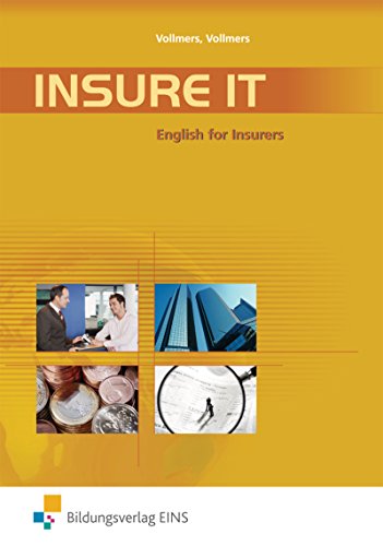 Imagen de archivo de Insure It : English for Insurers Schlerbuch a la venta por Buchpark