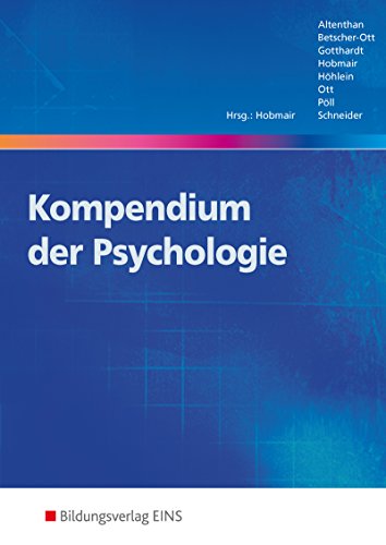 9783427400707: Kompendium der Psychologie