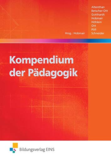 Stock image for Kompendium Der Pdagogik for sale by Revaluation Books