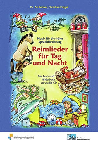 9783427504658: Reimlieder fr Tag und Nacht: Das Text- und Bilderbuch zur Audio-CD