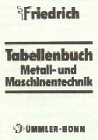 Beispielbild fr Tabellenbuch Metall- und Maschinentechnik zum Verkauf von Versandantiquariat Felix Mcke