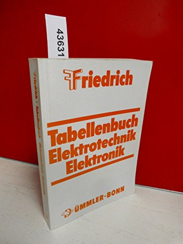 9783427530220: Tabellenbuch Elektrotechnik Elektronik