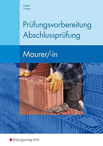 9783427660200: Prfungsvorbereitung Abschlussprfung Maurer/-in: Arbeitsbuch