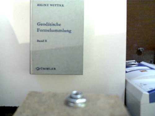 9783427790914: Geodtische Formelsammlung (Dmmlerbuch)