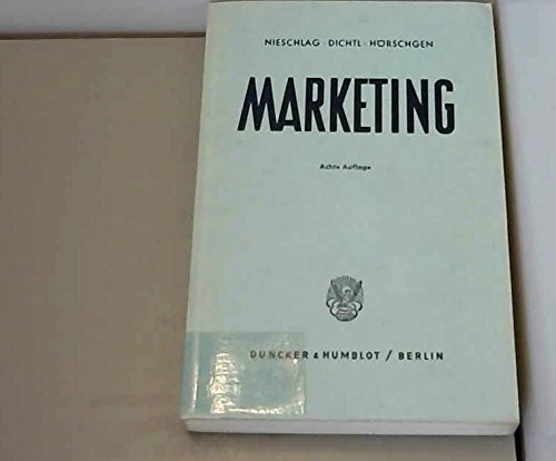 Stock image for Marketing. 13. Auflage for sale by Bernhard Kiewel Rare Books