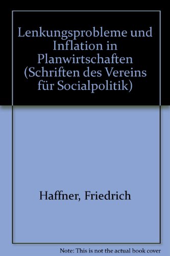 9783428045501: Lenkungsprobleme Und Inflation in Planwirtschaften: 106 (Schriften Des Vereins Fur Socialpolitik)