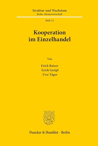 Stock image for Kooperation im Einzelhandel. for sale by SKULIMA Wiss. Versandbuchhandlung