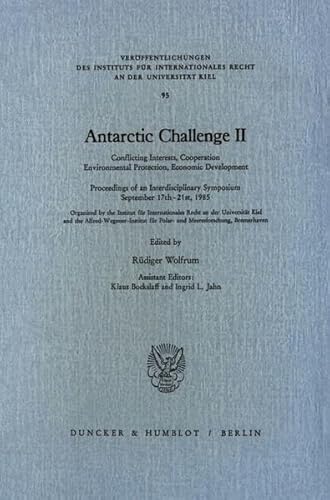 Stock image for Antarctic Challenge II. for sale by SKULIMA Wiss. Versandbuchhandlung
