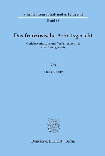 Beispielbild fr Das franzsische Arbeitsgericht. zum Verkauf von Antiquariat  Werner Haschtmann