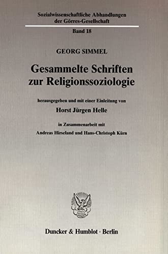 Beispielbild fr Gesammelte Schriften zur Religionssoziologie. zum Verkauf von SKULIMA Wiss. Versandbuchhandlung