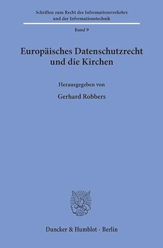 Imagen de archivo de Europisches Datenschutzrecht und die Kirchen. a la venta por medimops