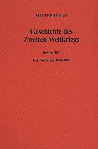 Stock image for Geschichte des Zweiten Weltkriegs / for sale by Puvill Libros