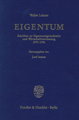 Stock image for Eigentum. for sale by Antiquariat  Werner Haschtmann