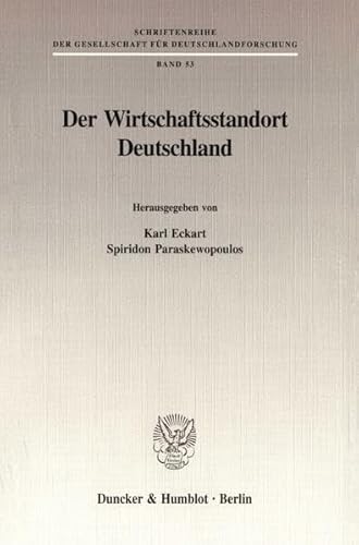 Der Wirtschaftsstandort Deutschland.