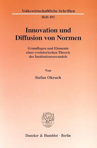 Innovation und Diffusion von Normen.