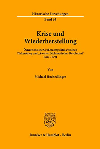 Stock image for Krise und Wiederherstellung. for sale by SKULIMA Wiss. Versandbuchhandlung